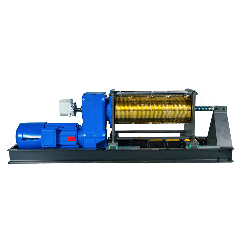In-Line Zero-Fleet Stage Winch